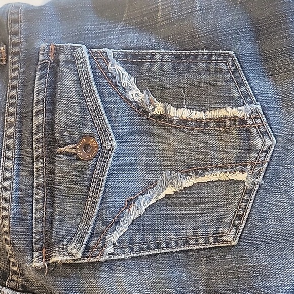 Men's Urban Up Pipeline Relaxed Straight Blue Jeans 32x30 - Picture 3 of 8